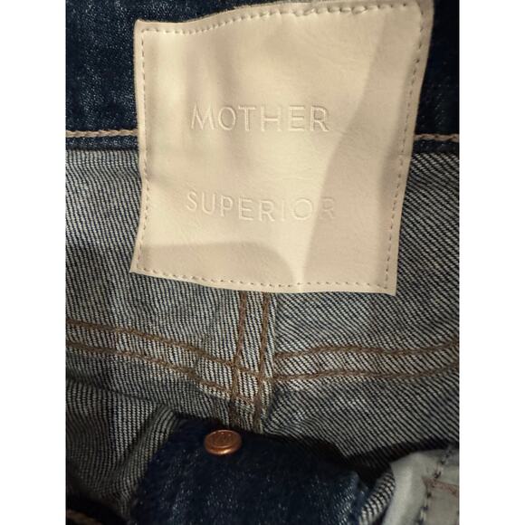 Mother Tomcat Ankle in Cannonball Straight Crop Stretch Jeans 26 $258 (NEW) - Picture 5 of 8